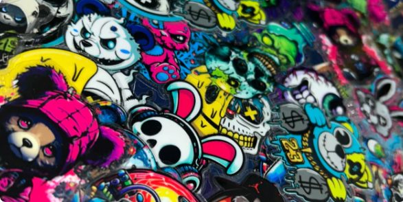 Pack de sticker, calcos para reventa